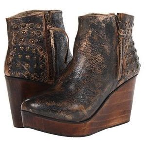 Bed Stu Ghent Wedge Platform Bootie